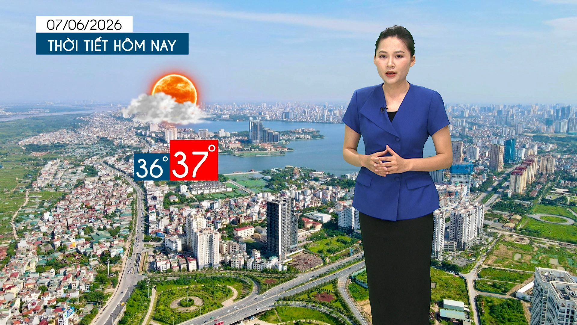 Dự báo thời tiết tối | 07/06/2026