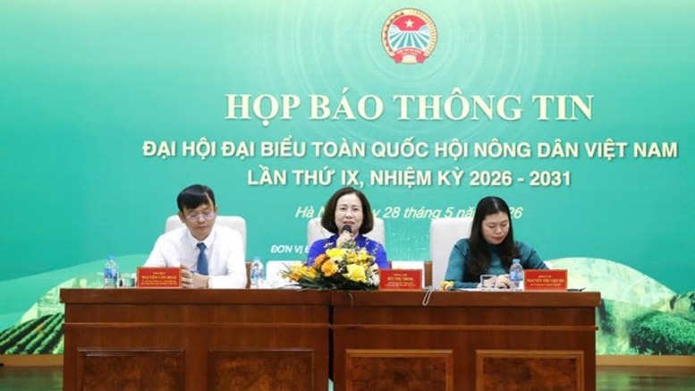 Hôm nay (7/6) diễn ra Đại hội Hội Nông dân Việt Nam
