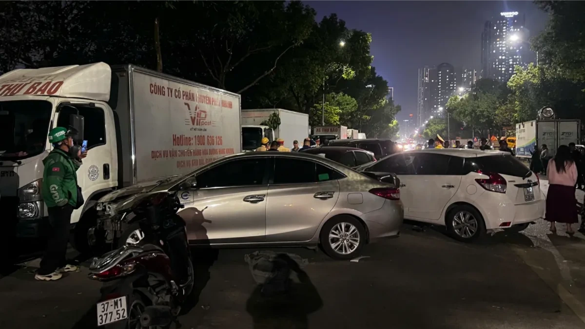 Khởi tố tài xế gây tai nạn liên hoàn trên đường Nguyễn Chánh