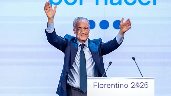 Ông Florentino Perez tái đắc cử Chủ tịch Real Madrid