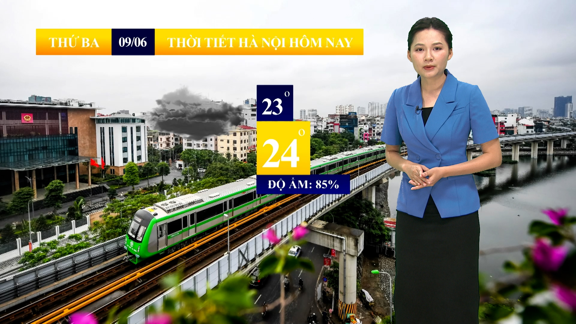 Dự báo thời tiết sáng | 09/06/2026