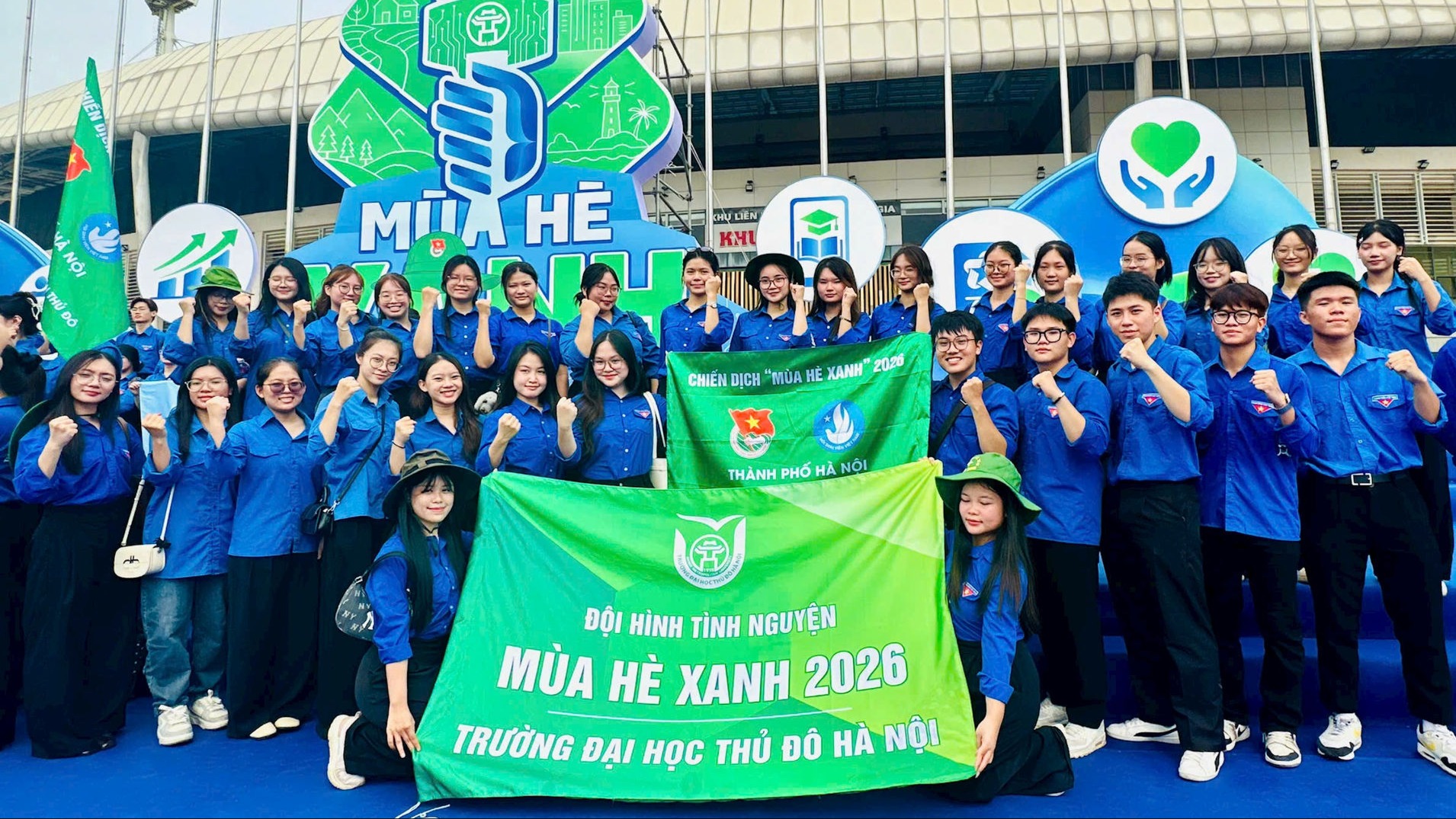 Gần 2.500 sinh viên Thủ đô tham gia xuất quân tình nguyện Mùa hè xanh 2026