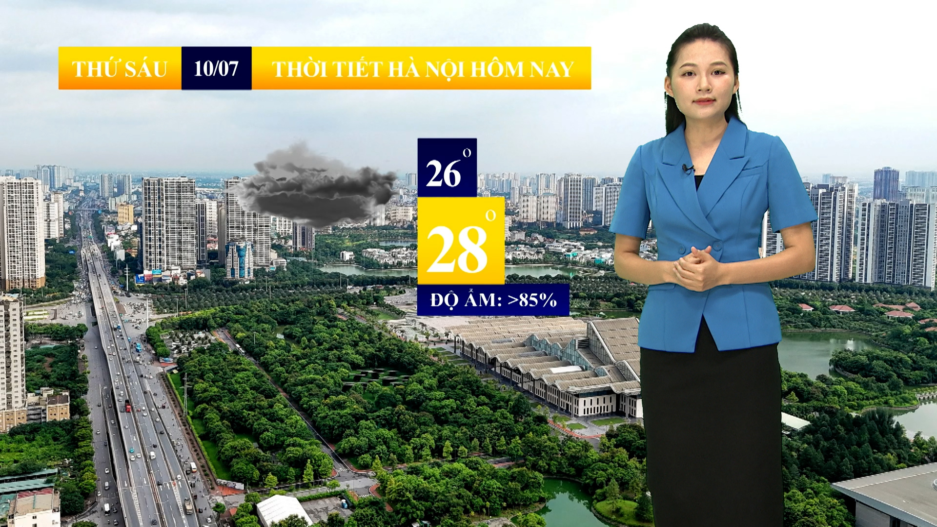 Dự báo thời tiết sáng | 10/07/2026