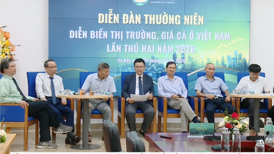 Dự báo CPI bình quân năm 2026 khoảng 4,3-4,5%