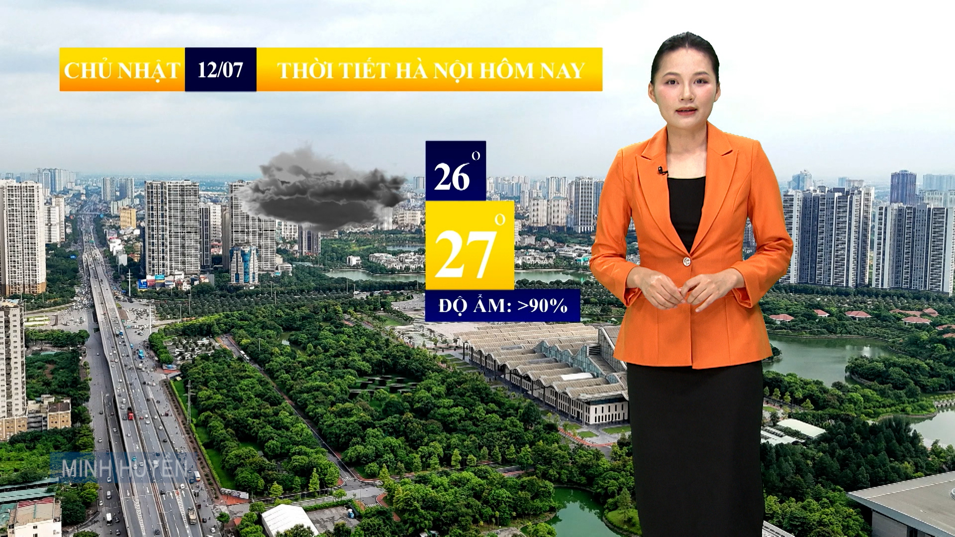 Dự báo thời tiết sáng | 12/07/2026