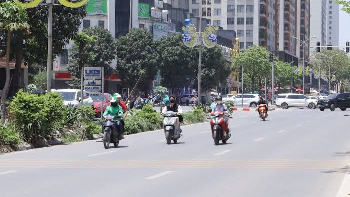 Nắng nóng quay trở lại Hà Nội trong ngày đầu tuần