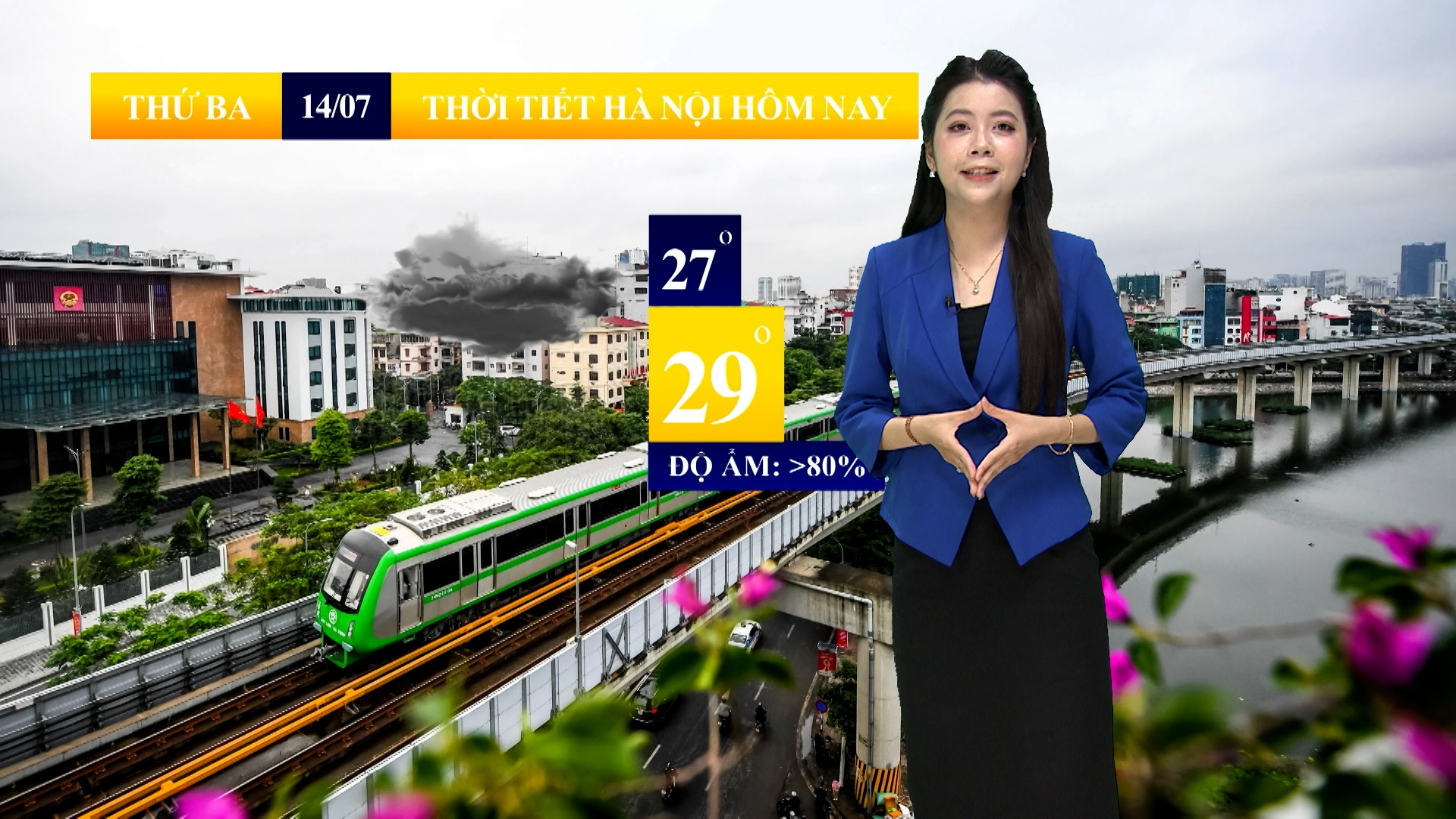 Dự báo thời tiết sáng | 14/07/2026