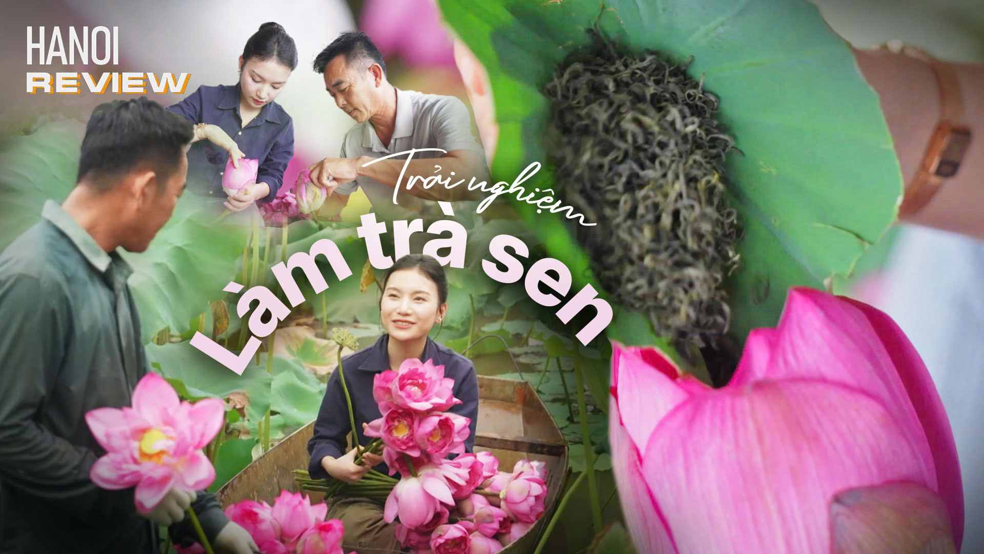Trải nghiệm làm trà sen | HANOI Review | 15/07/2026