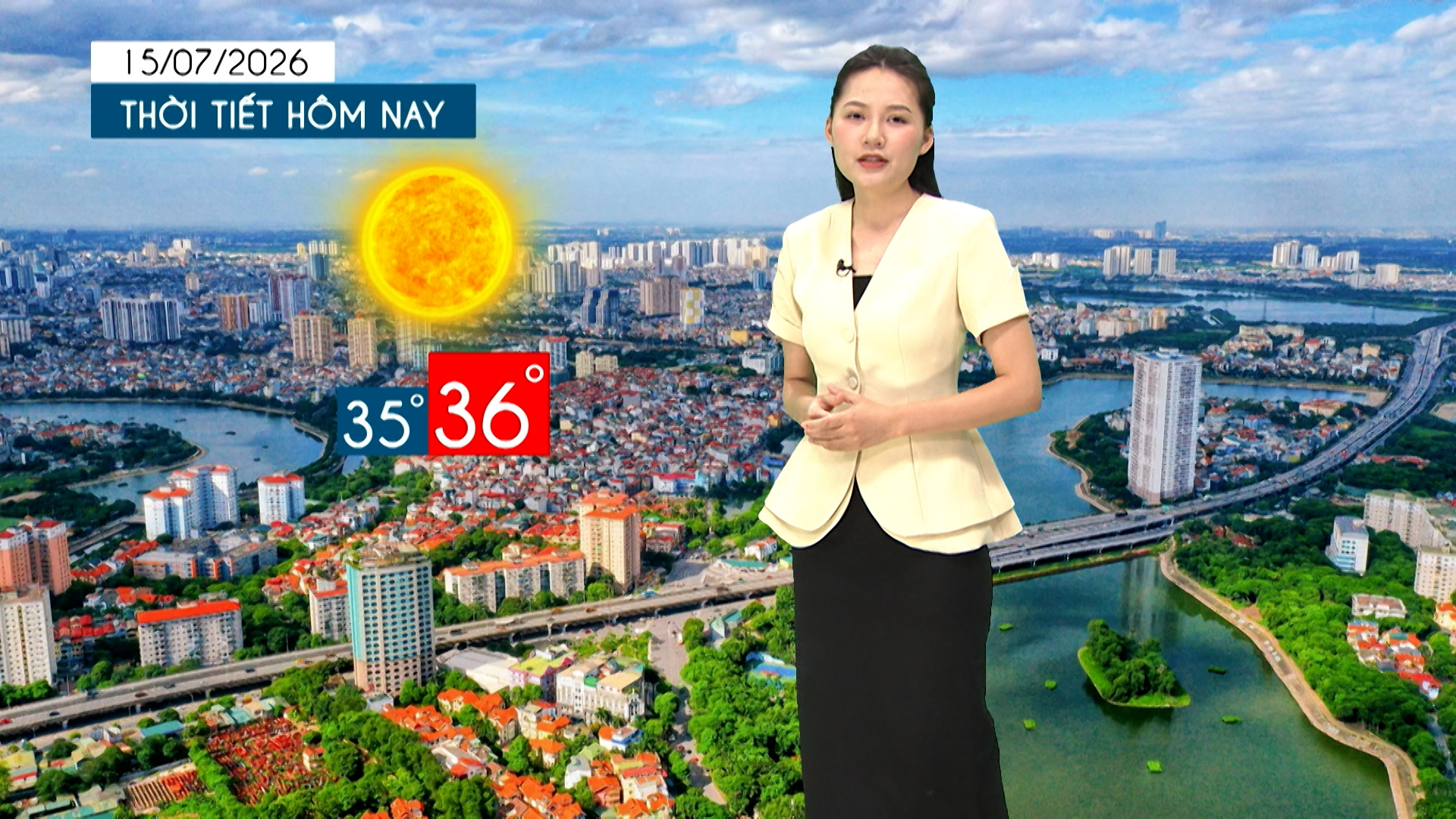 Dự báo thời tiết tối | 15/07/2026