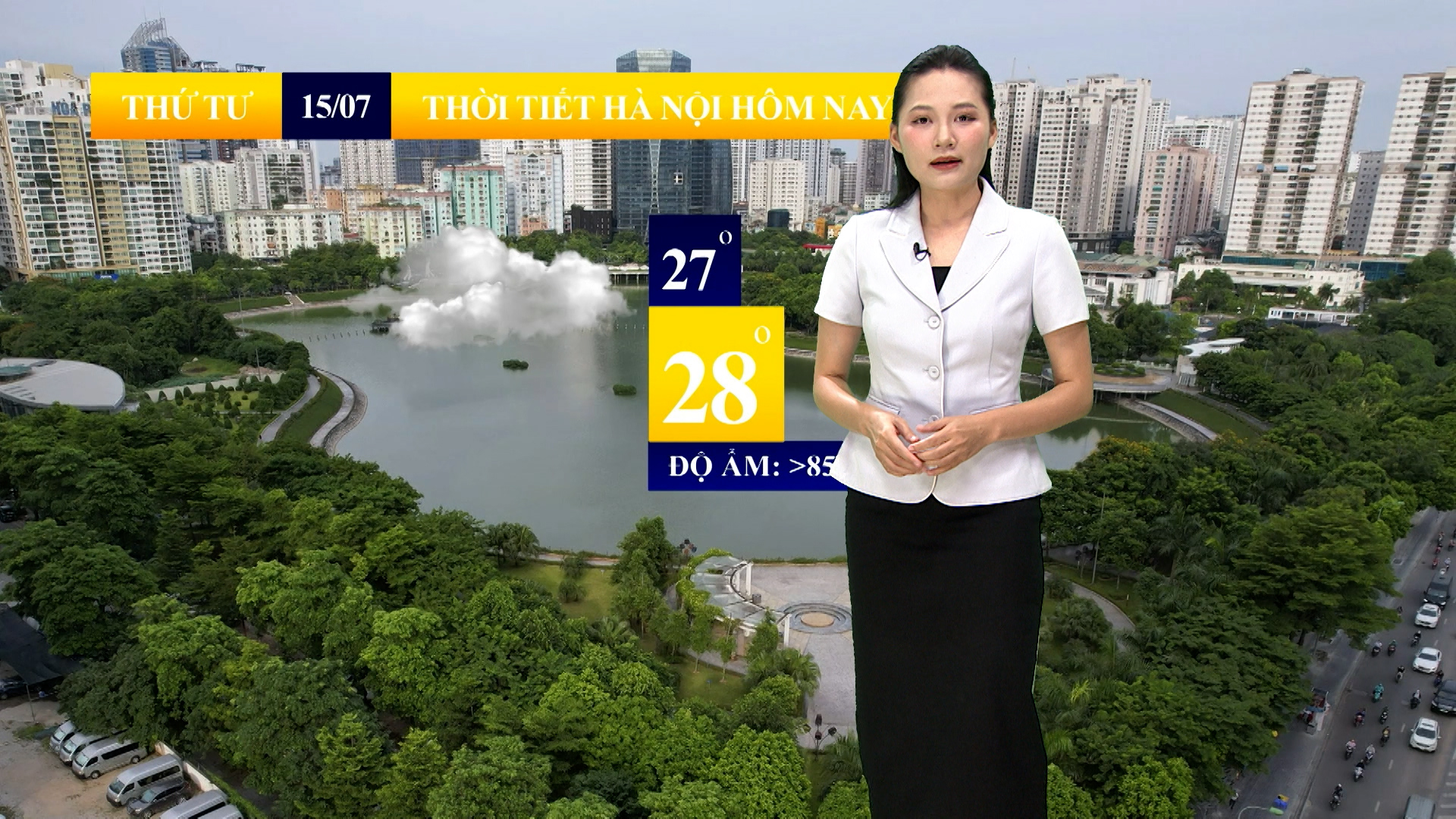 Dự báo thời tiết sáng | 15/07/2026