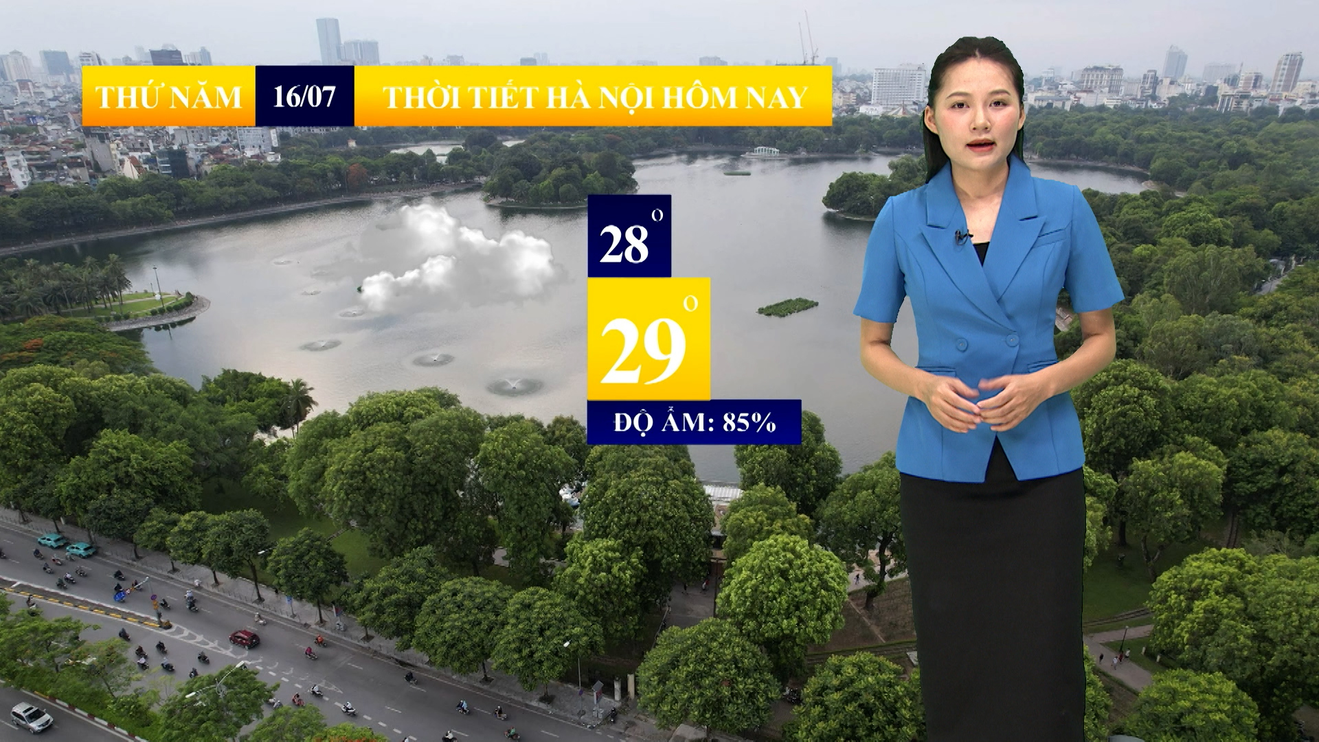 Dự báo thời tiết sáng | 16/07/2026 Dự báo thời tiết sáng | 16/07/2026