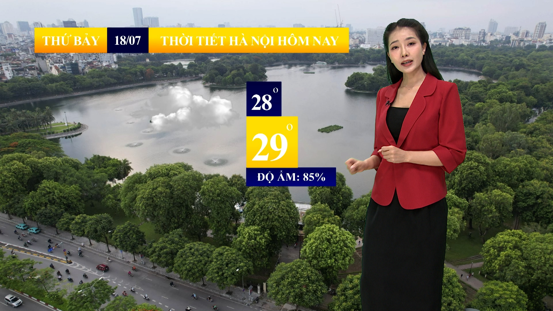 Dự báo thời tiết sáng | 18/07/2026