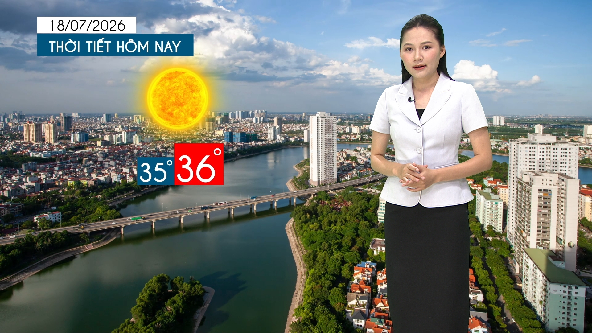 Dự báo thời tiết tối | 18/07/2026