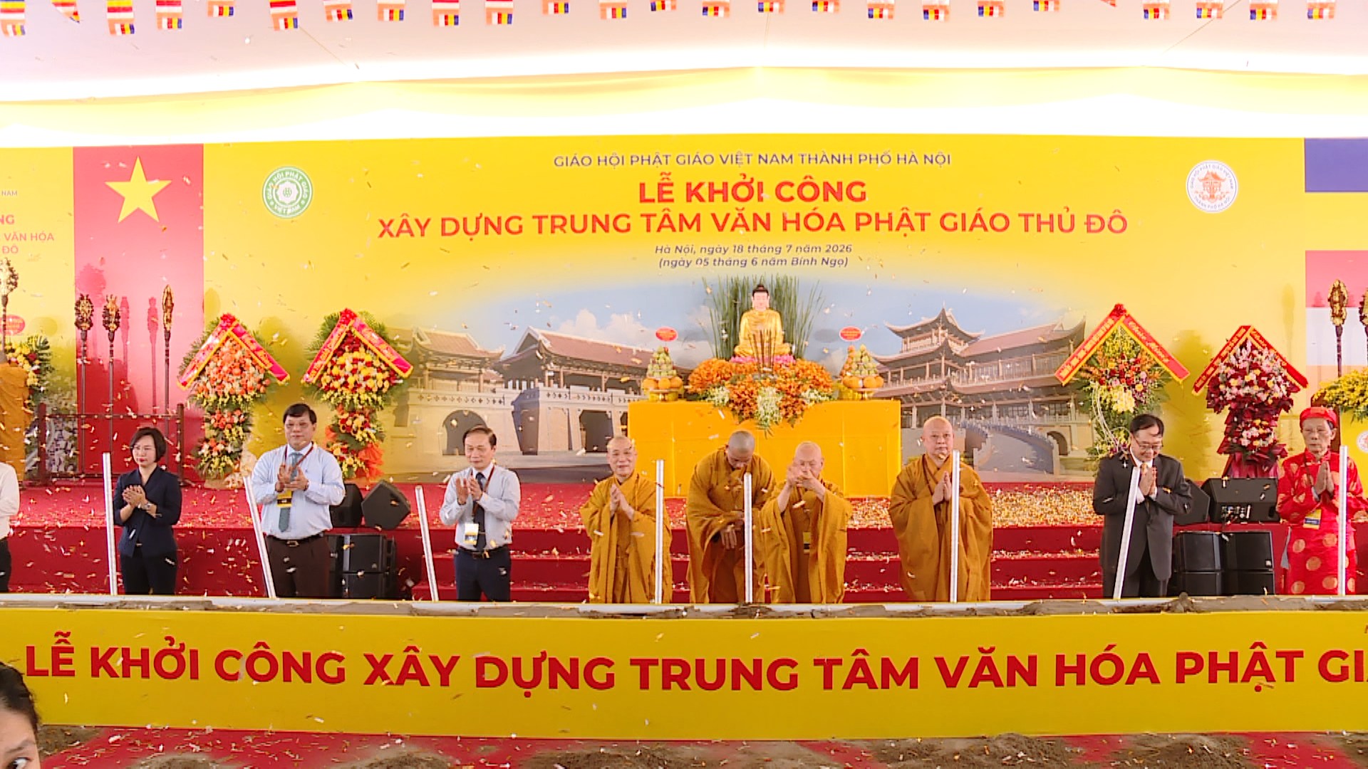 Khởi công xây dựng Trung tâm văn hoá Phật giáo Thủ đô