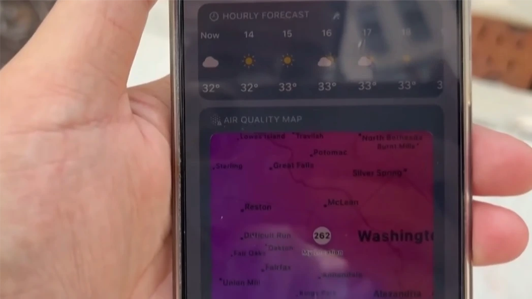 Washington cảnh báo ô nhiễm không khí nghiêm trọng