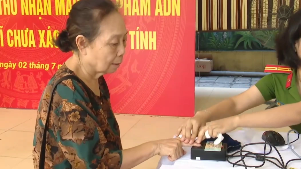 Phường Cửa Nam triển khai lấy mẫu ADN phục vụ xác định danh tính liệt sĩ