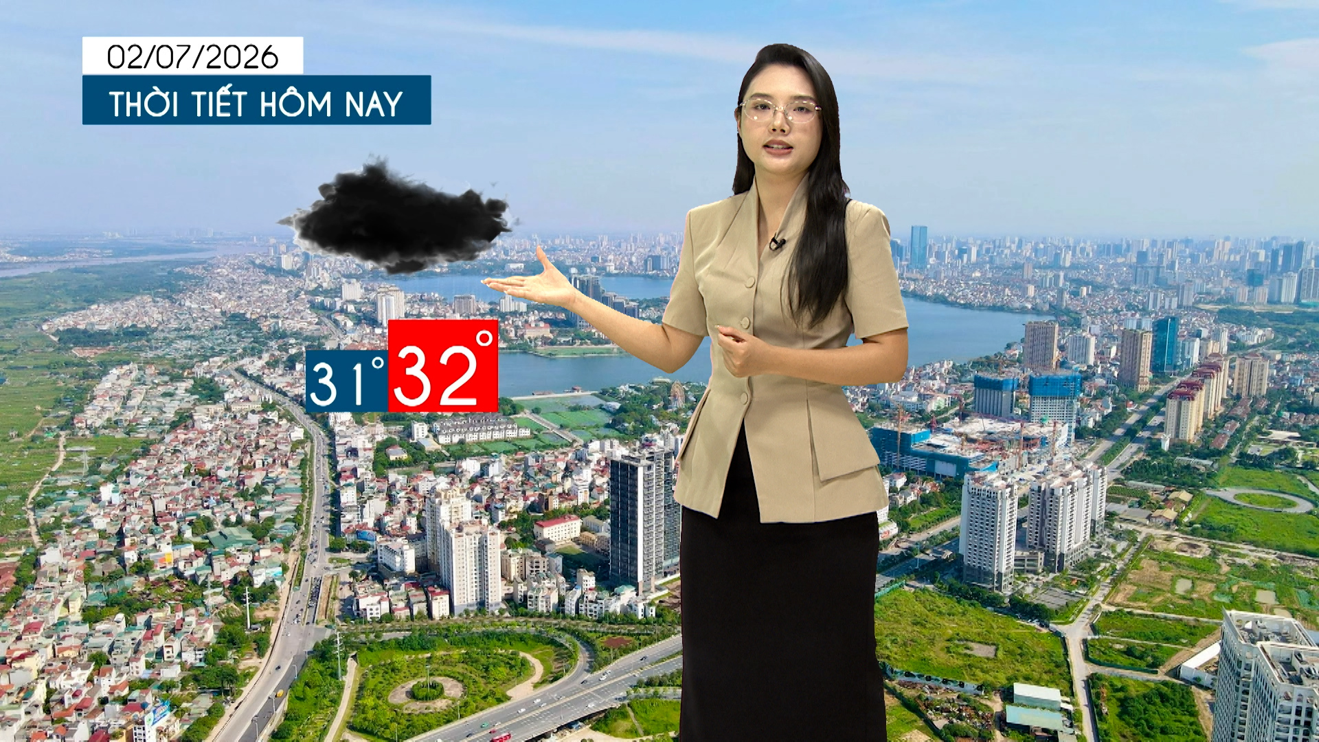 Dự báo thời tiết tối | 02/07/2026