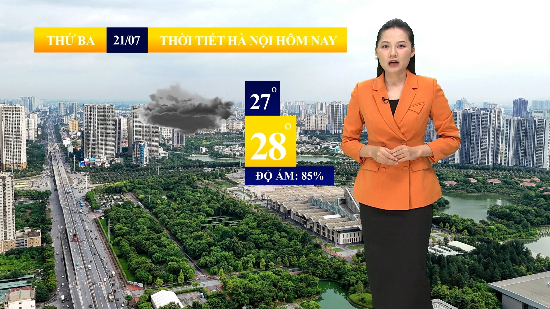 Dự báo thời tiết sáng | 21/07/2026