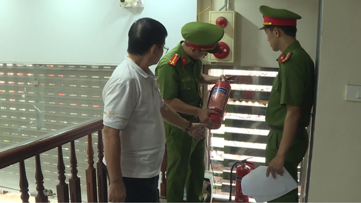 Tăng cường an toàn phòng chống cháy nổ nhà cho thuê trọ