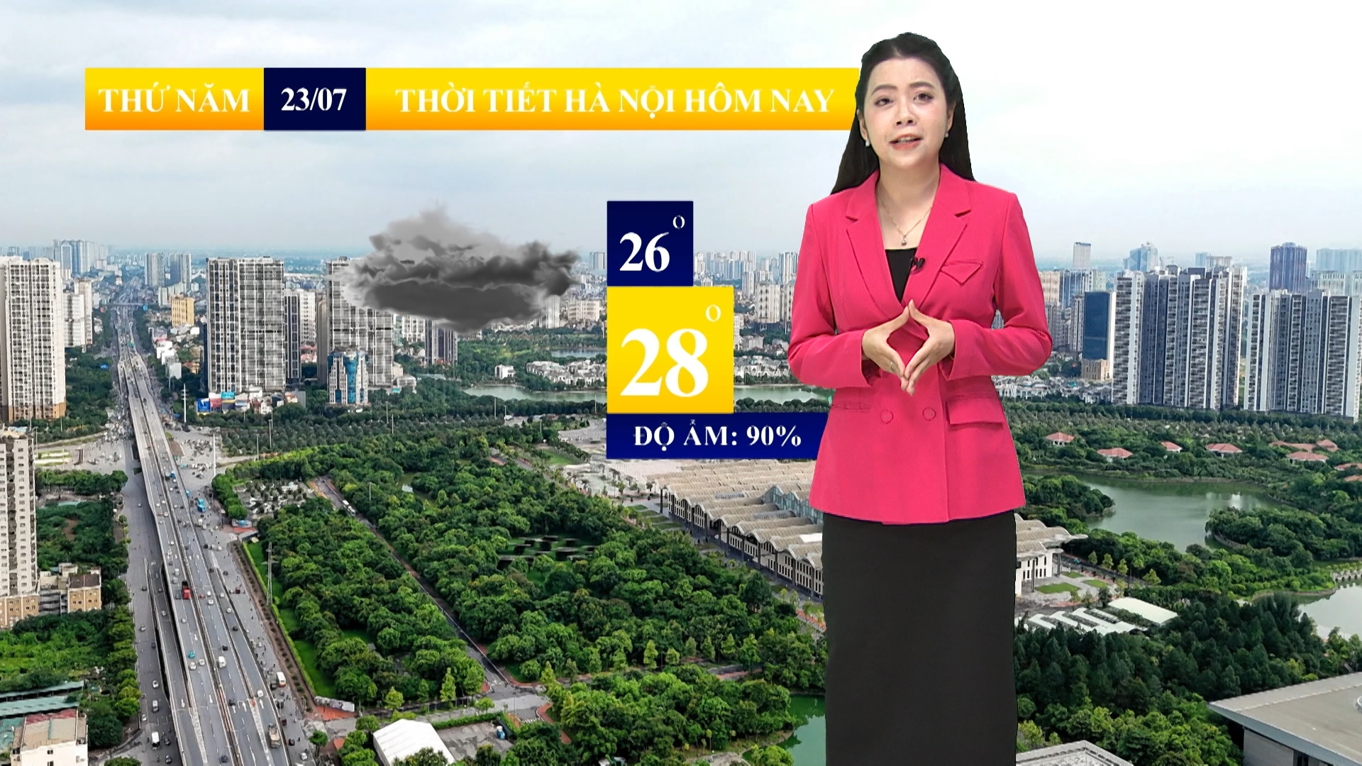 Dự báo thời tiết sáng | 23/07/2026
