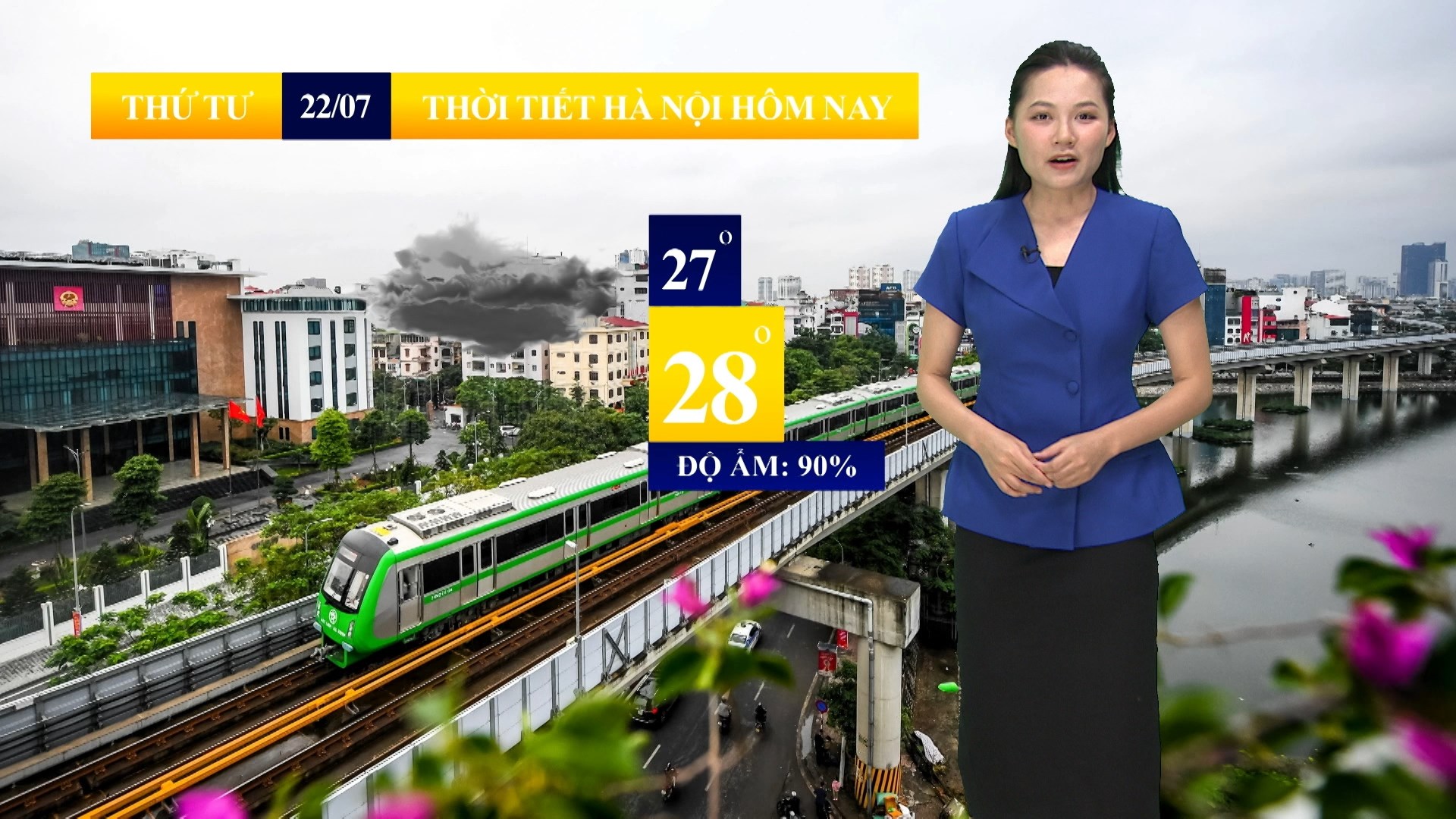 Dự báo thời tiết sáng | 22/07/2026
