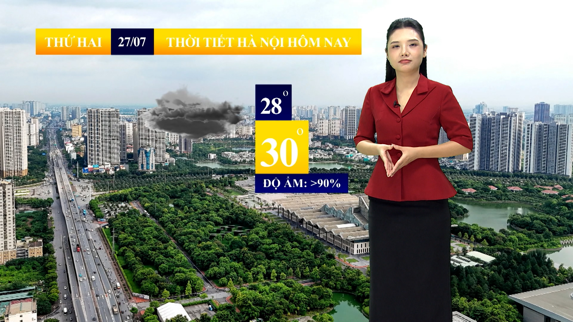 Dự báo thời tiết sáng | 27/07/2026