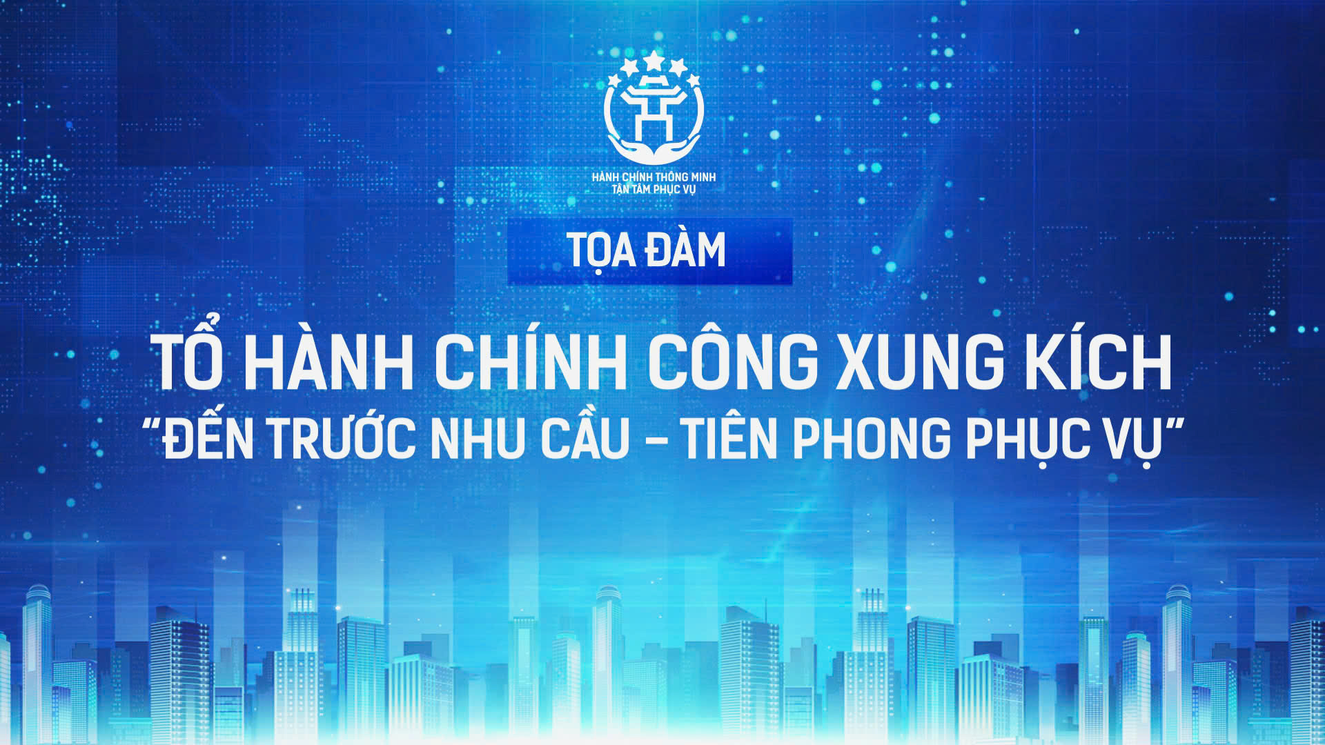Tổ hành chính công xung kích ‘Đến trước nhu cầu - Tiên phong phục vụ’