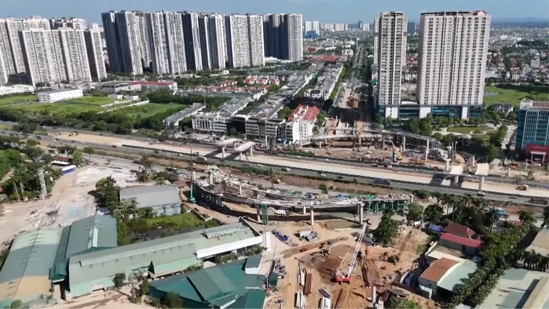 Điều chỉnh giao thông nút giao Vành đai 3,5 với Đại lộ Thăng Long