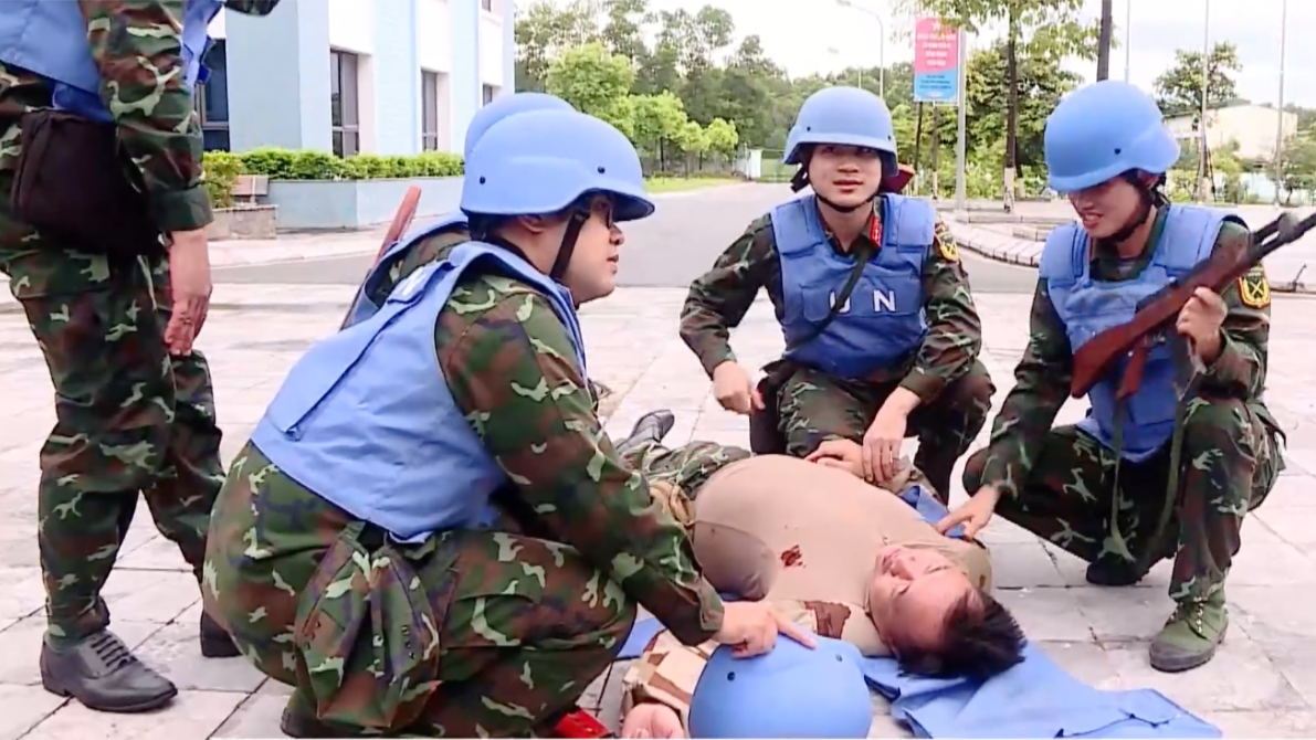 Nâng cao năng lực cấp cứu cho lực lượng gìn giữ hòa bình