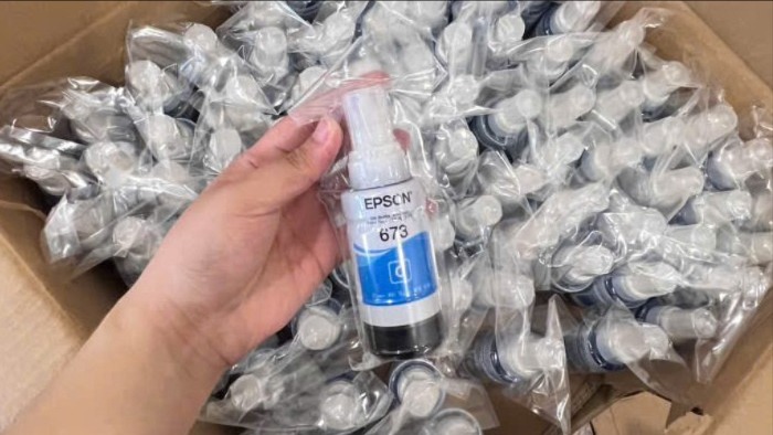Thu giữ hơn 5.000 lọ mực in giả trên thị trường
