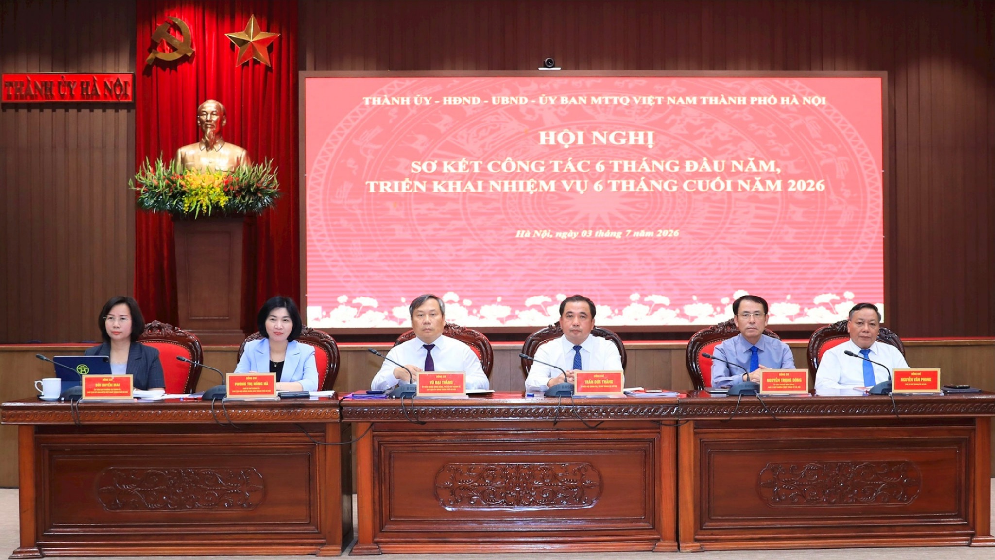 Hà Nội triển khai nhiệm vụ 6 tháng cuối năm 2026