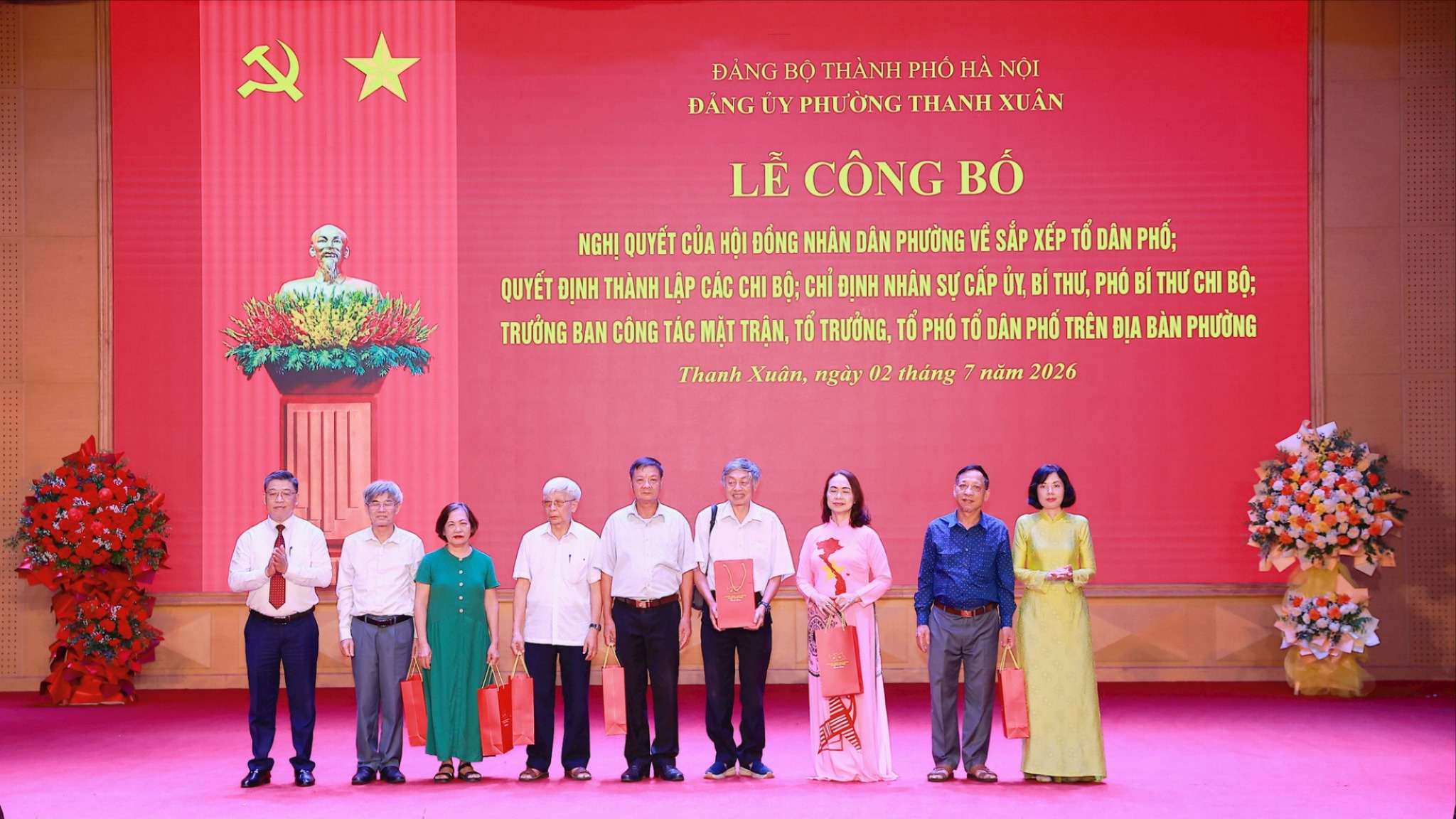 Phường Thanh Xuân có 51 tổ dân phố sau sắp xếp