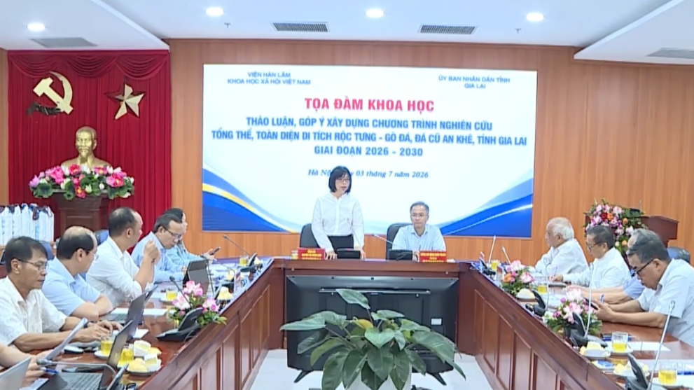 Hoàn thiện định hướng nghiên cứu tổng thể di tích Rộc Tưng – Gò Đá