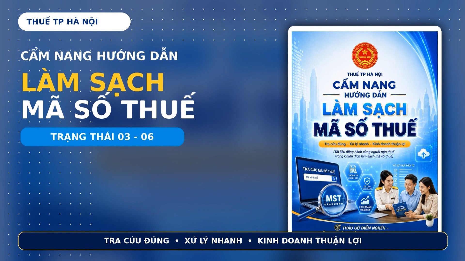 Thuế thành phố Hà Nội: Người nộp thuế tự rà soát mã số thuế