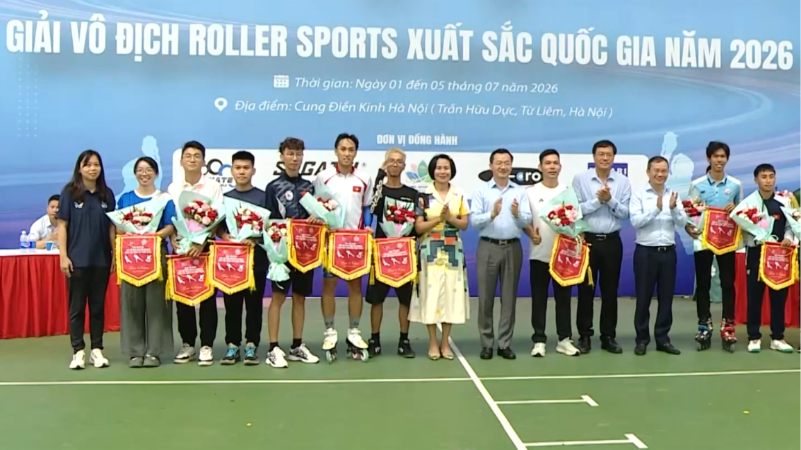 Khởi tranh giải Roller Sports các đội mạnh quốc gia 2026