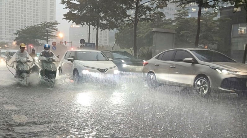 Bão số 1 gây mưa lớn tại Hà Nội, những khu vực nào có nguy cơ bị ngập?
