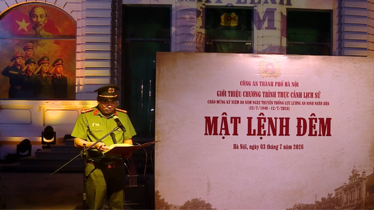 Công an Hà Nội tái hiện vụ án số 7 Ôn Như Hầu qua ‘Mật lệnh đêm’