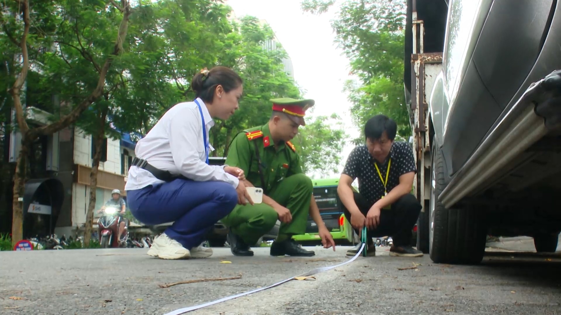 Cao điểm kiểm tra điểm trông giữ phương tiện