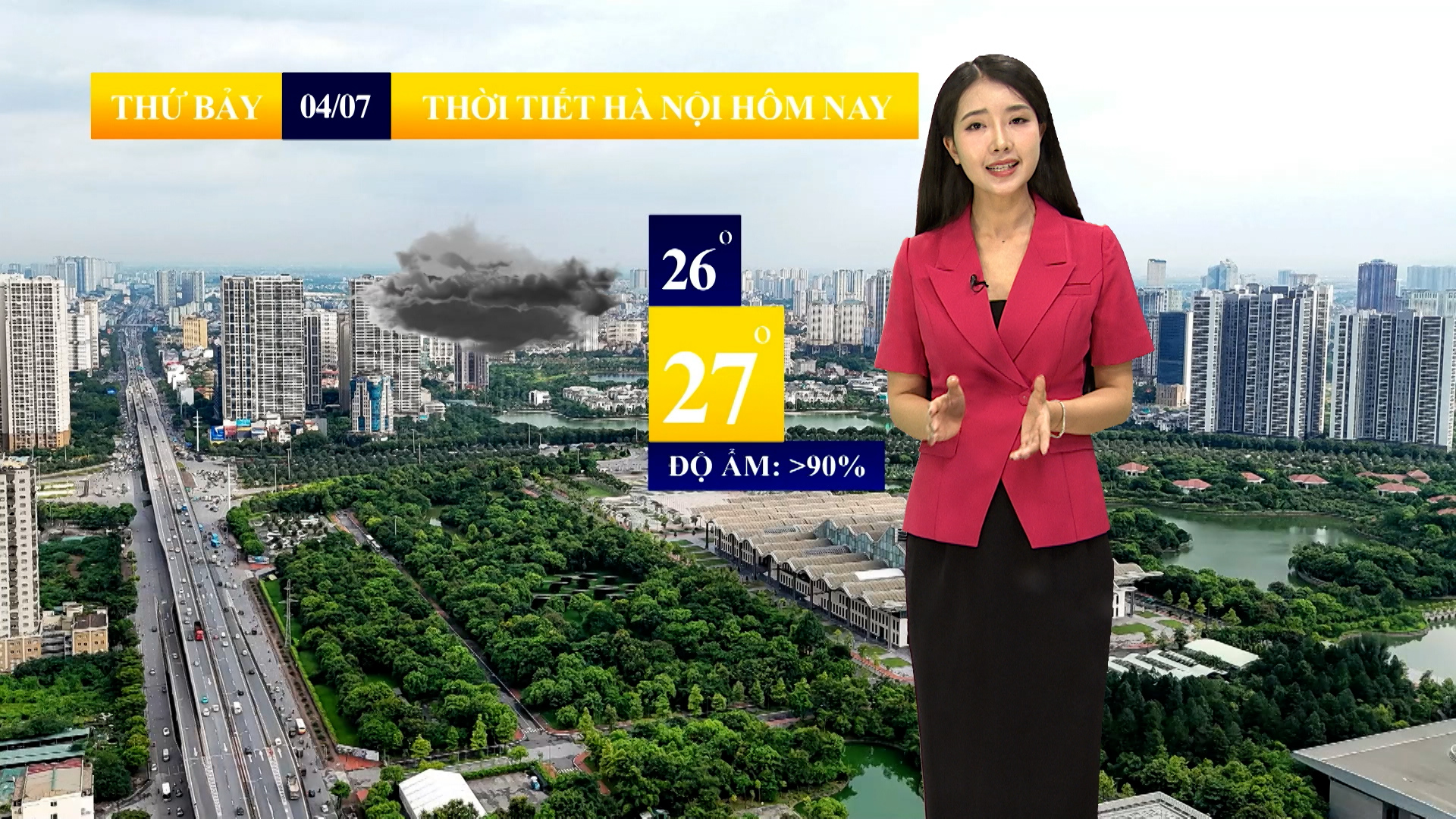 Dự báo thời tiết sáng | 04/07/2026