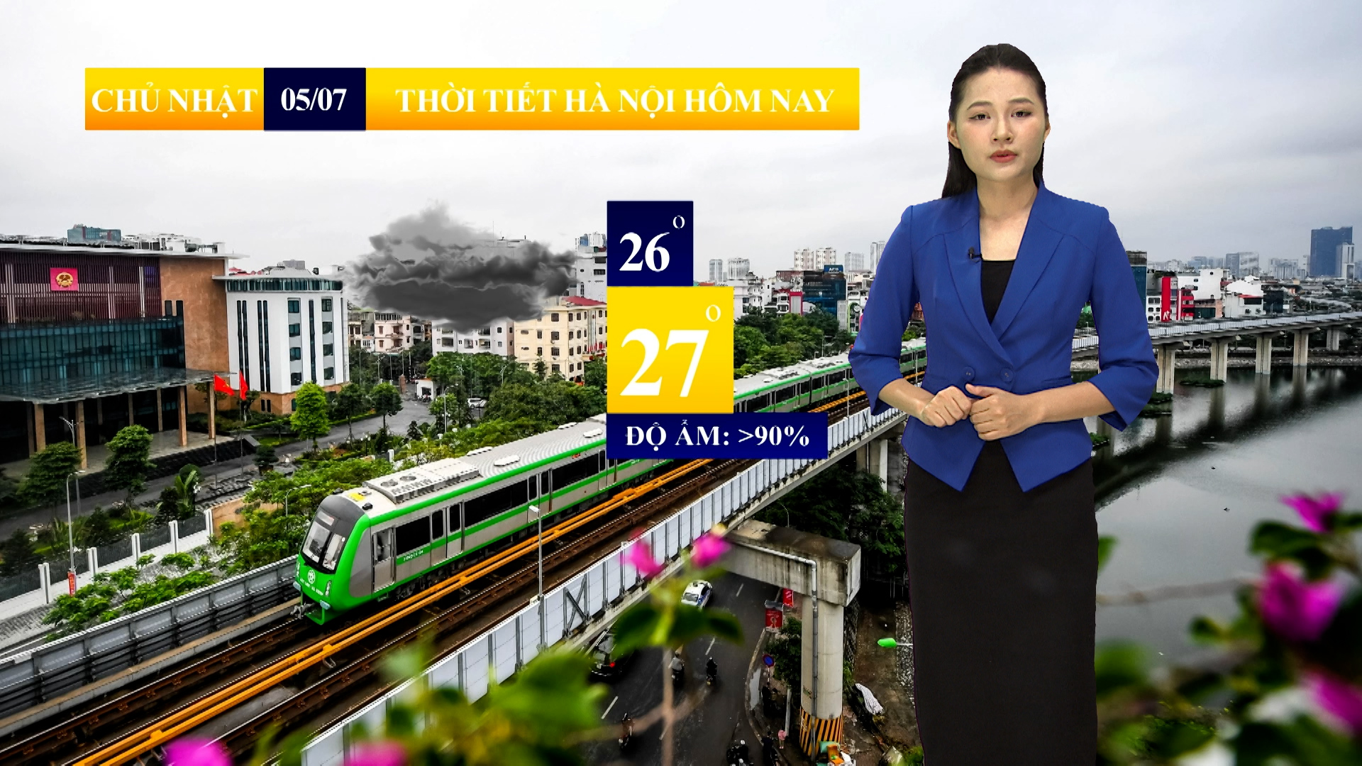 Dự báo thời tiết sáng | 05/07/2026