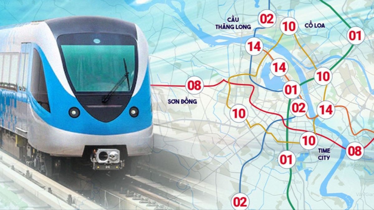 Định hình lại hạ tầng đường sắt đô thị Hà Nội
