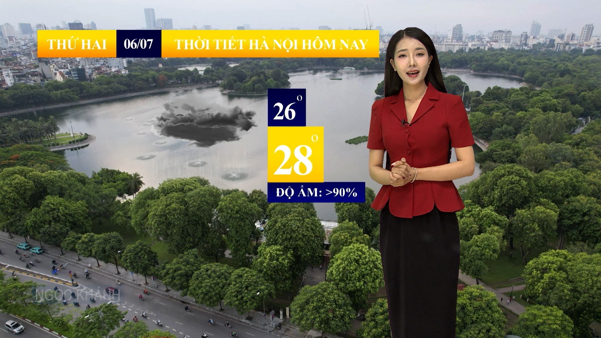 Dự báo thời tiết sáng | 06/07/2026