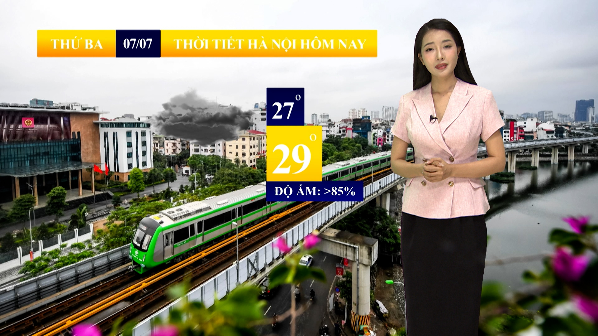 Dự báo thời tiết sáng | 07/07/2026