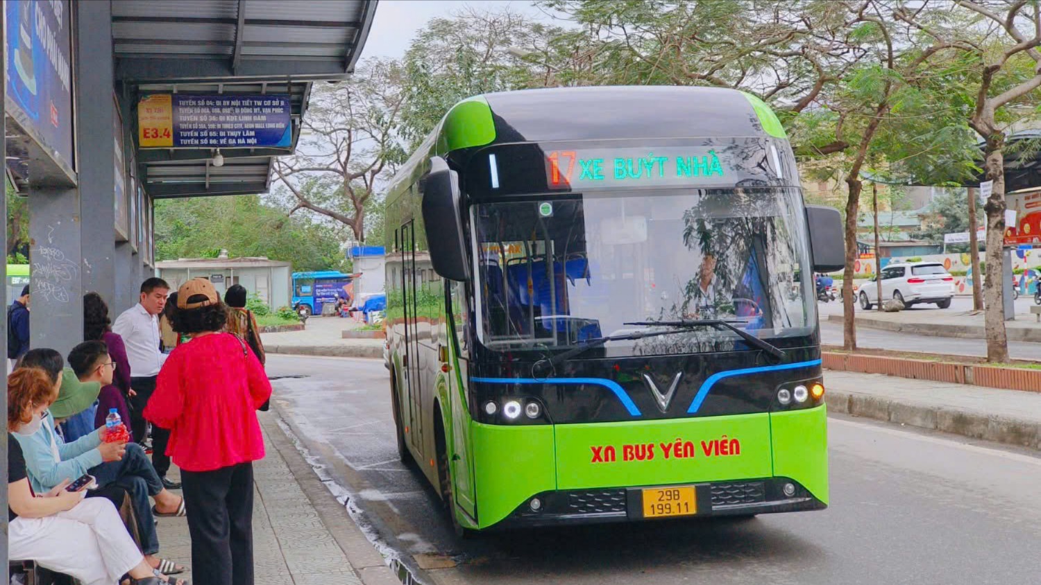 130.000 lượt hành khách được miễn phí xe buýt trong Vành đai 1