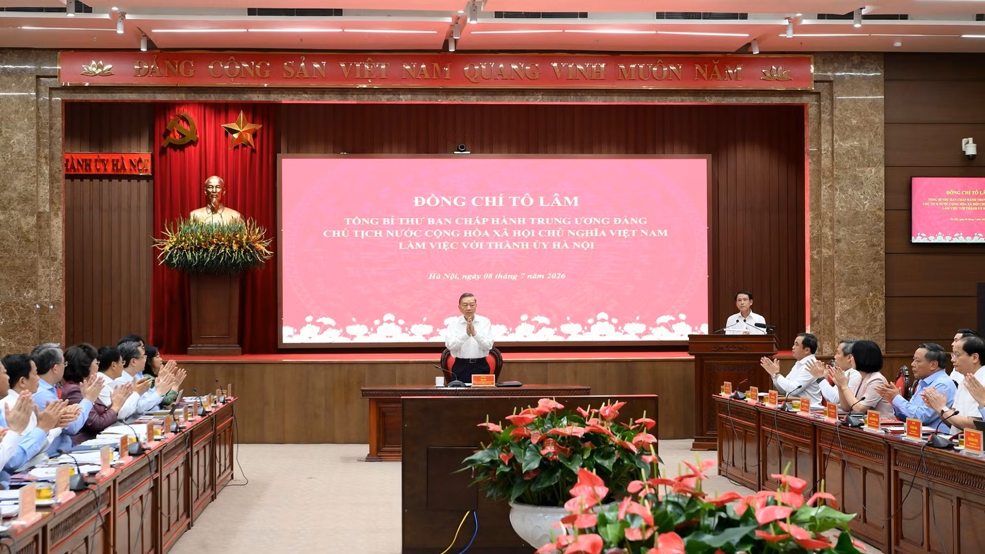 Hà Nội quyết tâm tạo đột phá tăng trưởng GRDP hai con số năm 2026