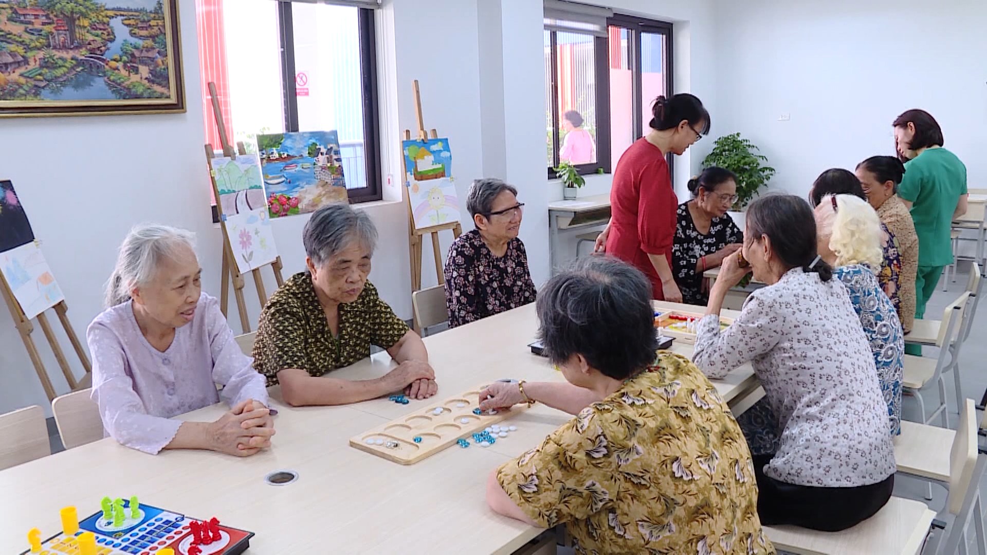Nơi người cao tuổi tìm lại niềm vui mỗi ngày