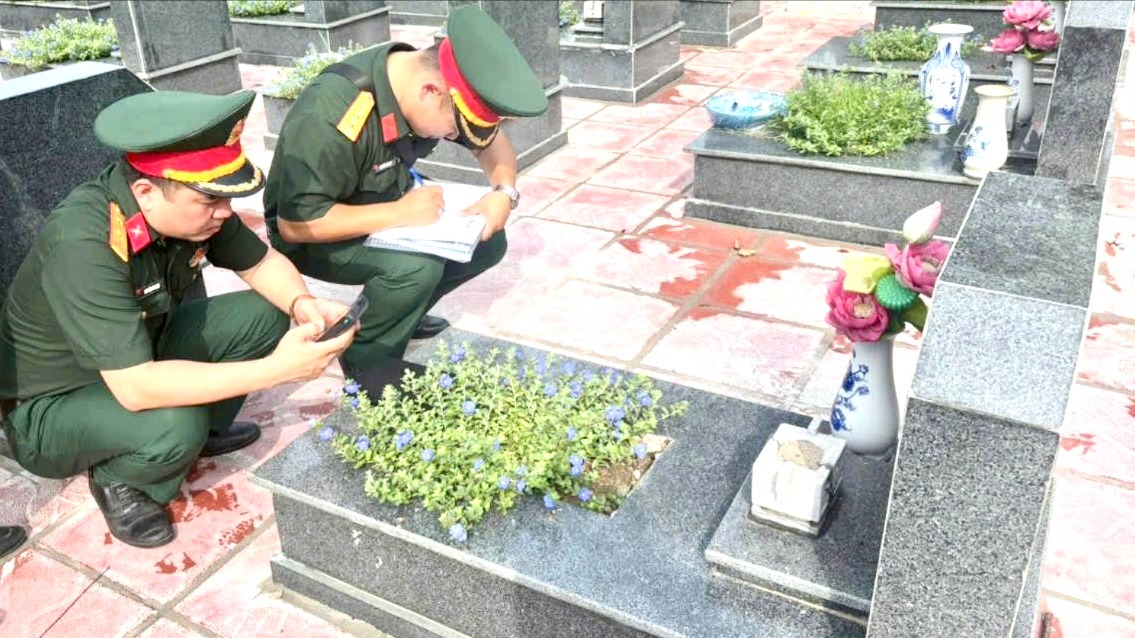 Hà Nội đồng loạt triển khai lấy mẫu ADN xác định danh tính liệt sĩ