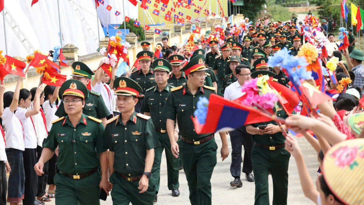 Hôm nay diễn ra Giao lưu hữu nghị Quốc phòng biên giới Việt Nam-Lào lần thứ 3