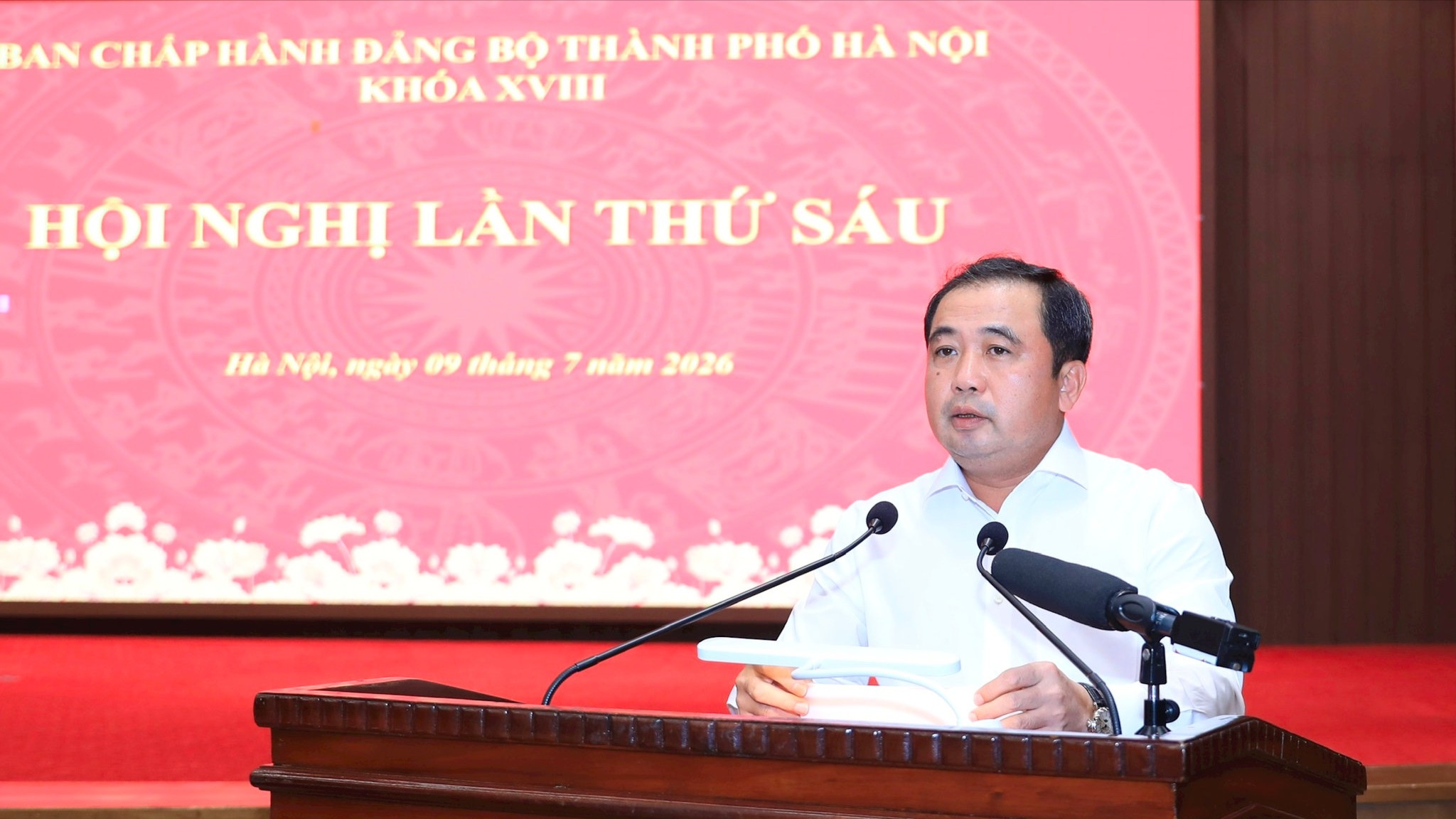 Bí thư Thành ủy Trần Đức Thắng: Hà Nội quyết tâm đạt các mục tiêu tăng trưởng năm 2026