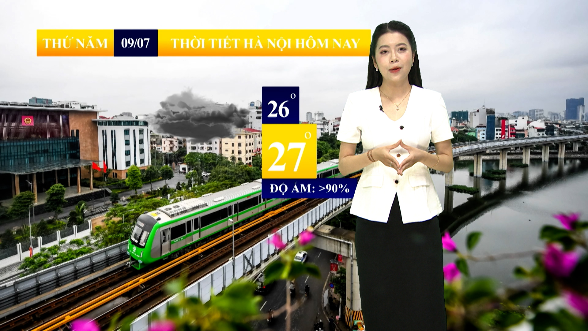 Dự báo thời tiết sáng | 09/07/2026
